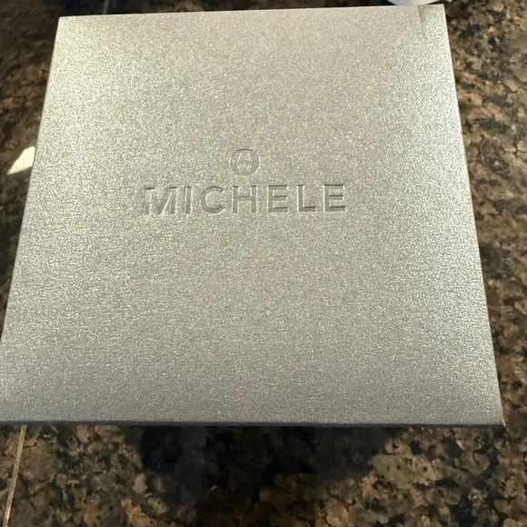 Michele Two-Tone Urban Mini Diamond Bezel Watch - Picture 4 of 4
